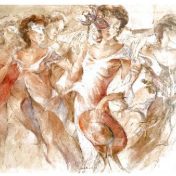 "Symphony" by Gary Benfield Seriolithograph - Picture 3 of 8